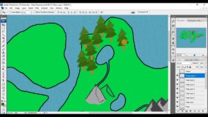 Making a Pine Forest for Fantasy Map