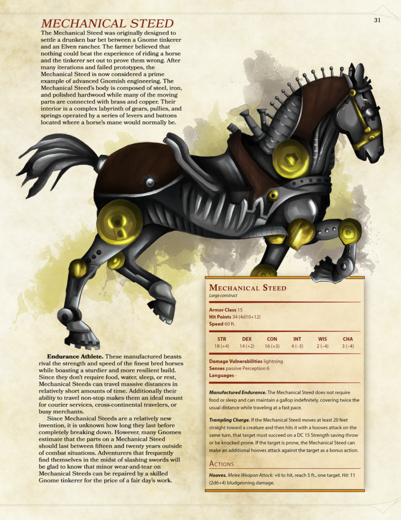 7 Exotic Mounts for D&D 5e you MUST check out! The Alpine DM