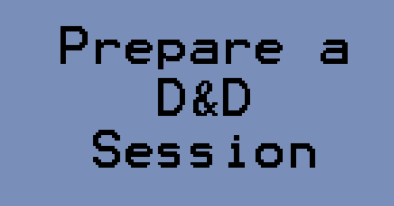 How to Prepare a D&D Session_Header