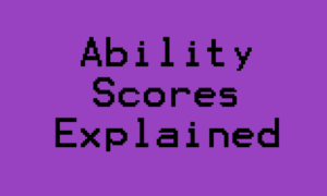 Ability Scores 5e Cover