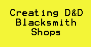 DnD Blacksmith