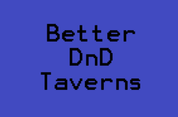 Better DnD Taverns title